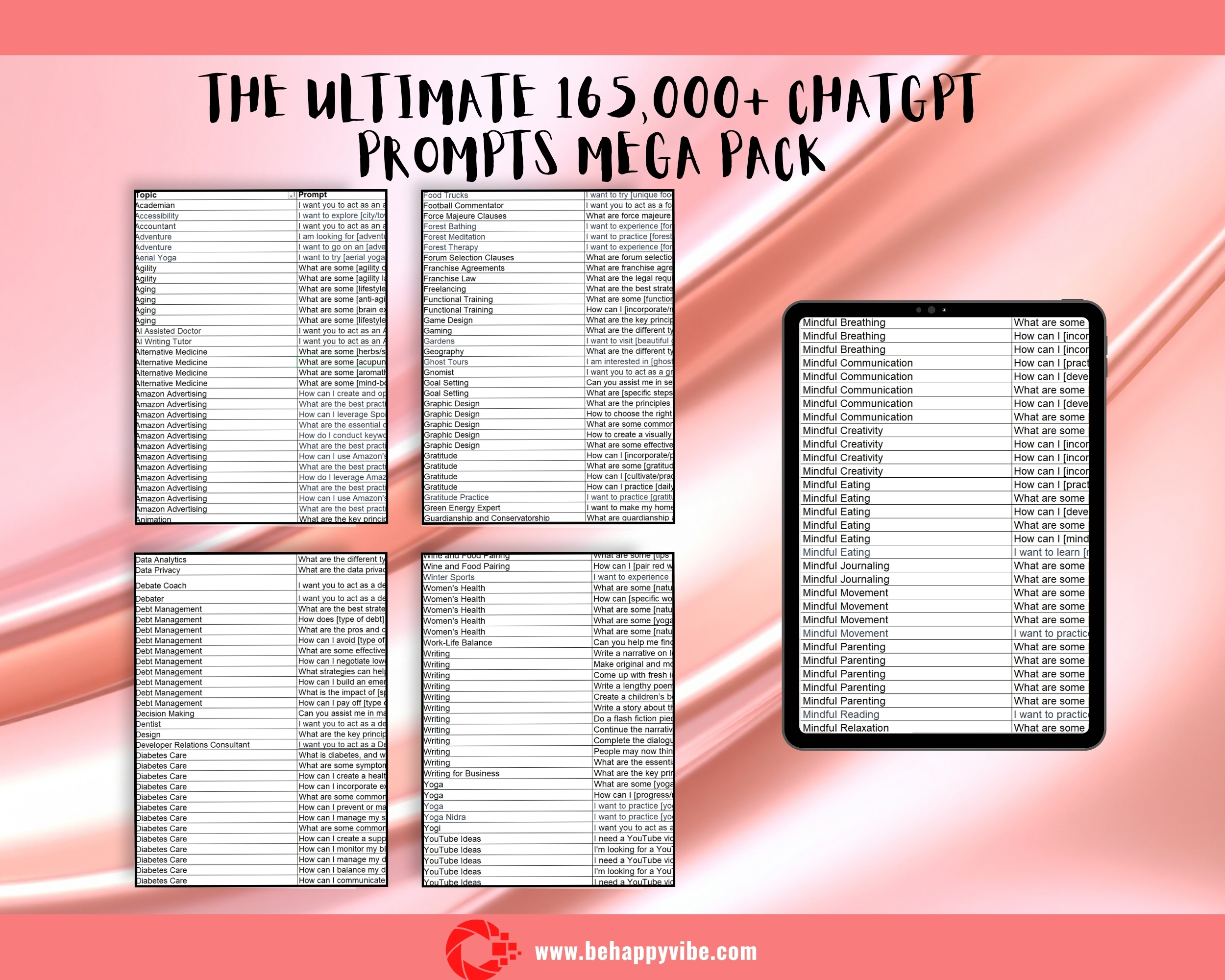 the ultimate 165,000+ chatgpt prompts mega pack the ultimate 165,000+ chatgpt prompts mega pack