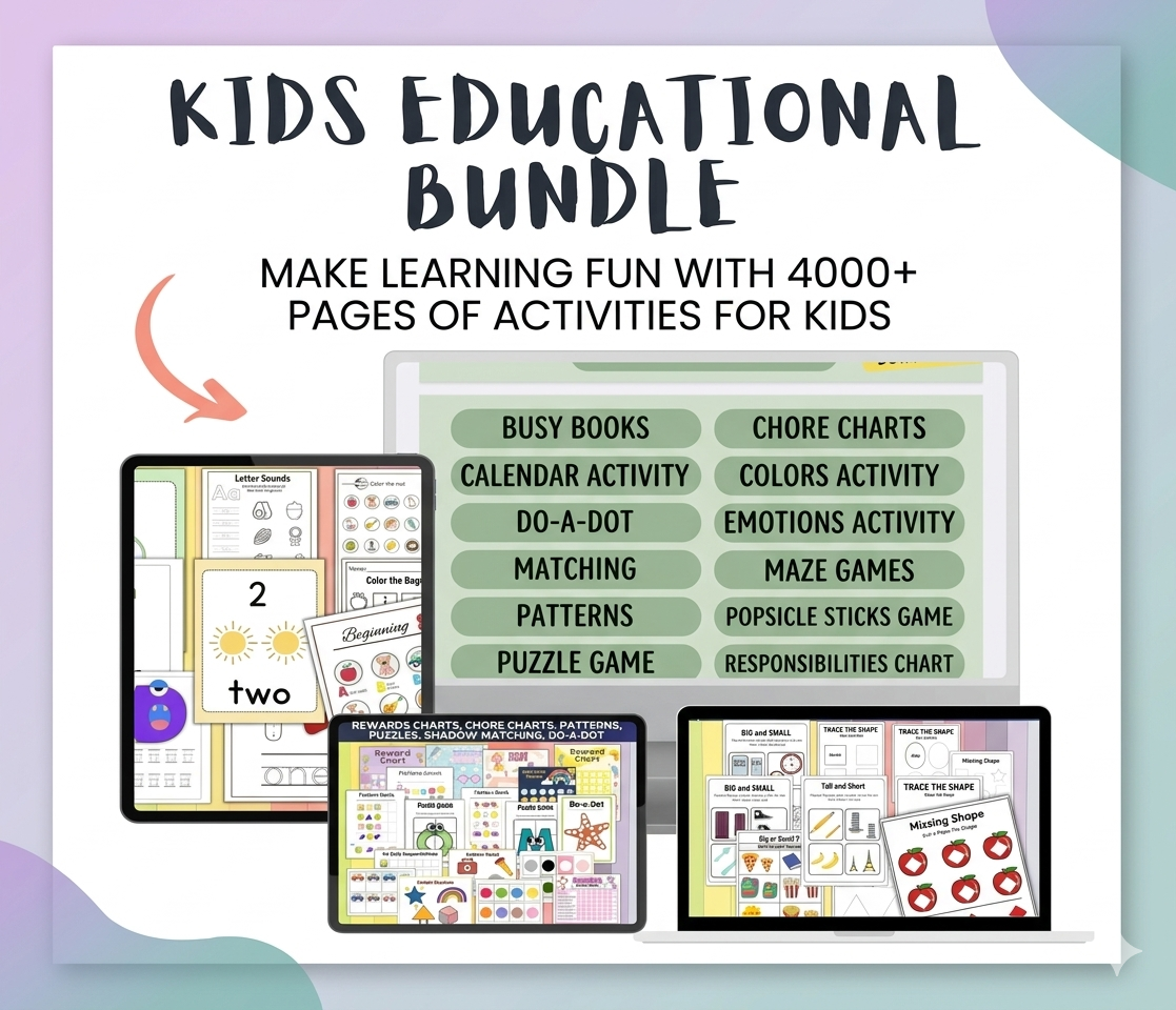 the ultimate 4,000+ page kids educational bundle: spark learning & start your own business the ultimate 4,000+ page kids educational bundle: spark learning & start your own business