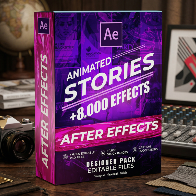The Complete Creative Arsenal: 8,000+ Effects for IG Stories