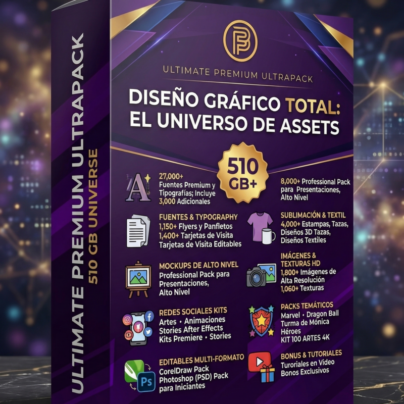 the ultimate 510gb+ graphic design asset bundle
