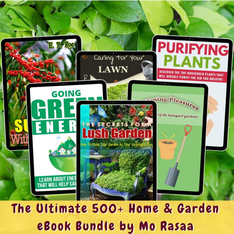 the ultimate 500+ home & garden ebook bundle