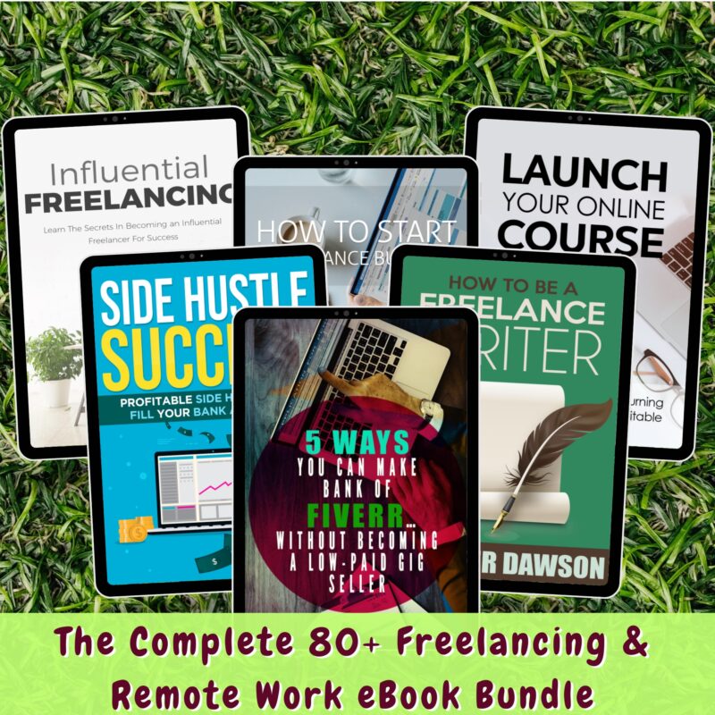 the complete 80+ freelancing & remote work ebook bundle