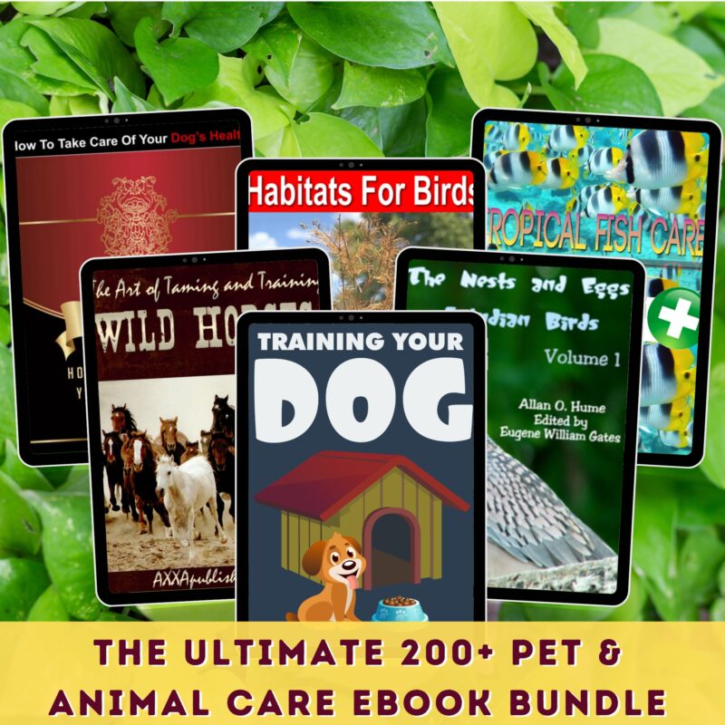 the ultimate 200+ pet & animal care ebook bundle